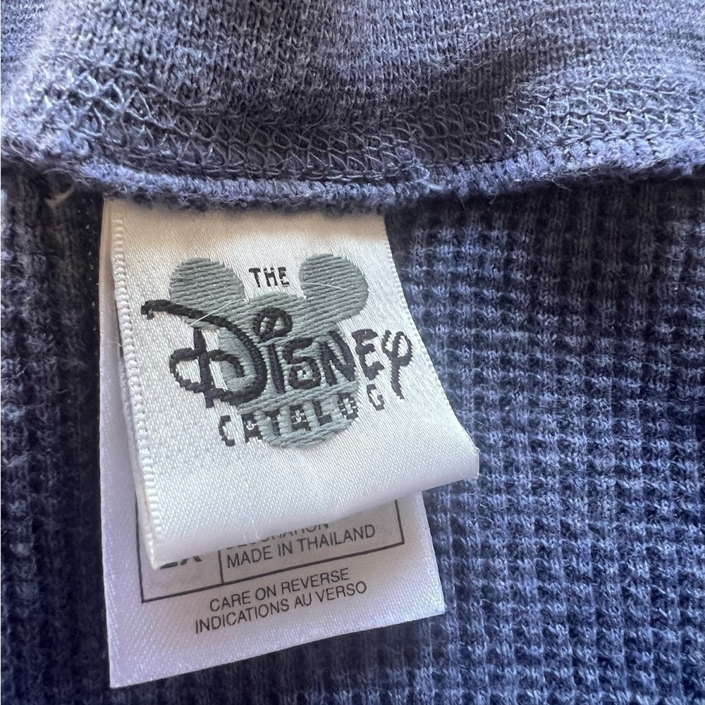Vtg Disney Store Donald Duck Thermal Men's Size 2XL Blue 100% Cotton (B4) - Picture 5 of 6
